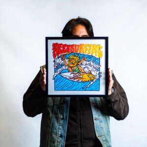 Prin FreeSurfing x Santiago Ilustra
